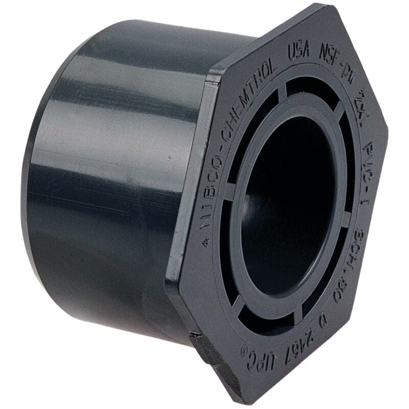 Spears CA13250 4X2 SPGXS SCH 80 PVC Reducing Flush Bushing 837-420