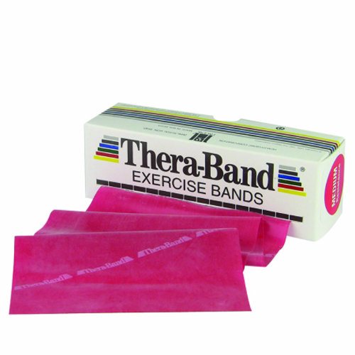 Thera-Band, Exercise Resistance Band Thera-Band Red 5 Inch X 6 Yard Light Resistance, Count of 1