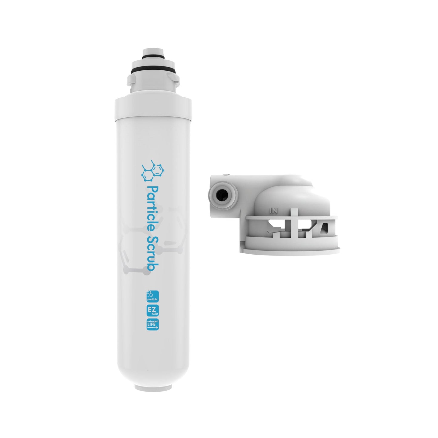 EZ-Twist Sediment (Particle Scrub) Replacement Filter + Mount