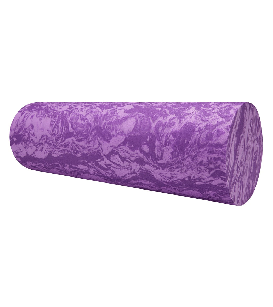 Gaiam Restore Marbled Foam Roller Purple
