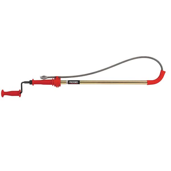 Hybrid Toilet Snake Auger Cable Extends to 6 ft. Heavy Duty