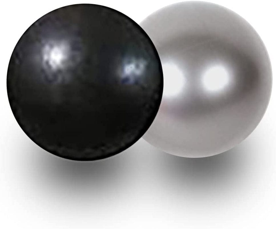 9 Inch Mini Exercise Barre Ball for Yoga,Pilates,Physical Therapy Improves Balance,Training Core Strength Stability anti Burst Slip Resistant Balls with Inflatable Straw