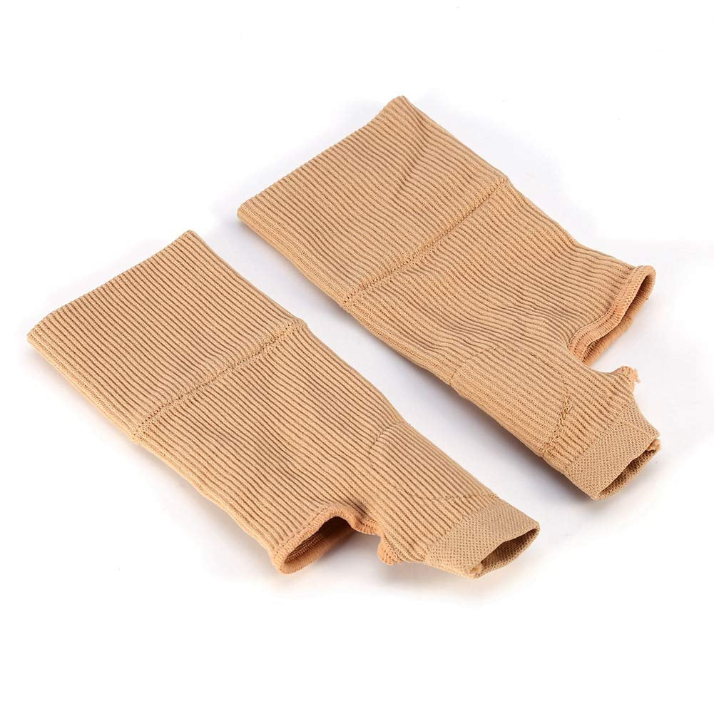 Wrist Compression Sleeve,Thumb Arthritis Compression Gloves,1 Pair Thumb Hand Wrist Support Therapy Gloves Gel Silicone Filled Arthritis Joint Sprains Comp