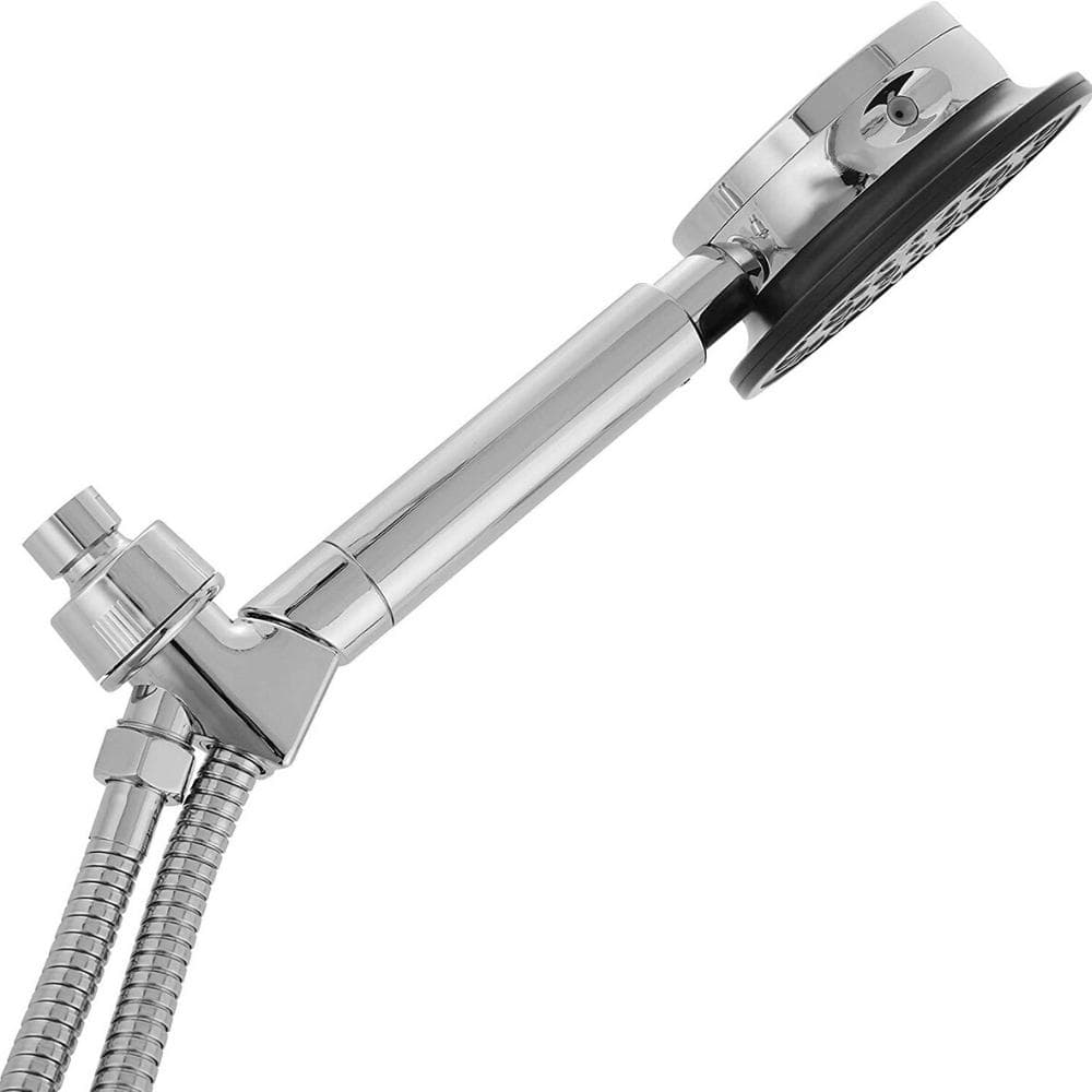 NEMO Hand Held Shower Head with Hose and Holder | Best High Pressure Showerhead Chrome - The Shower Head Store