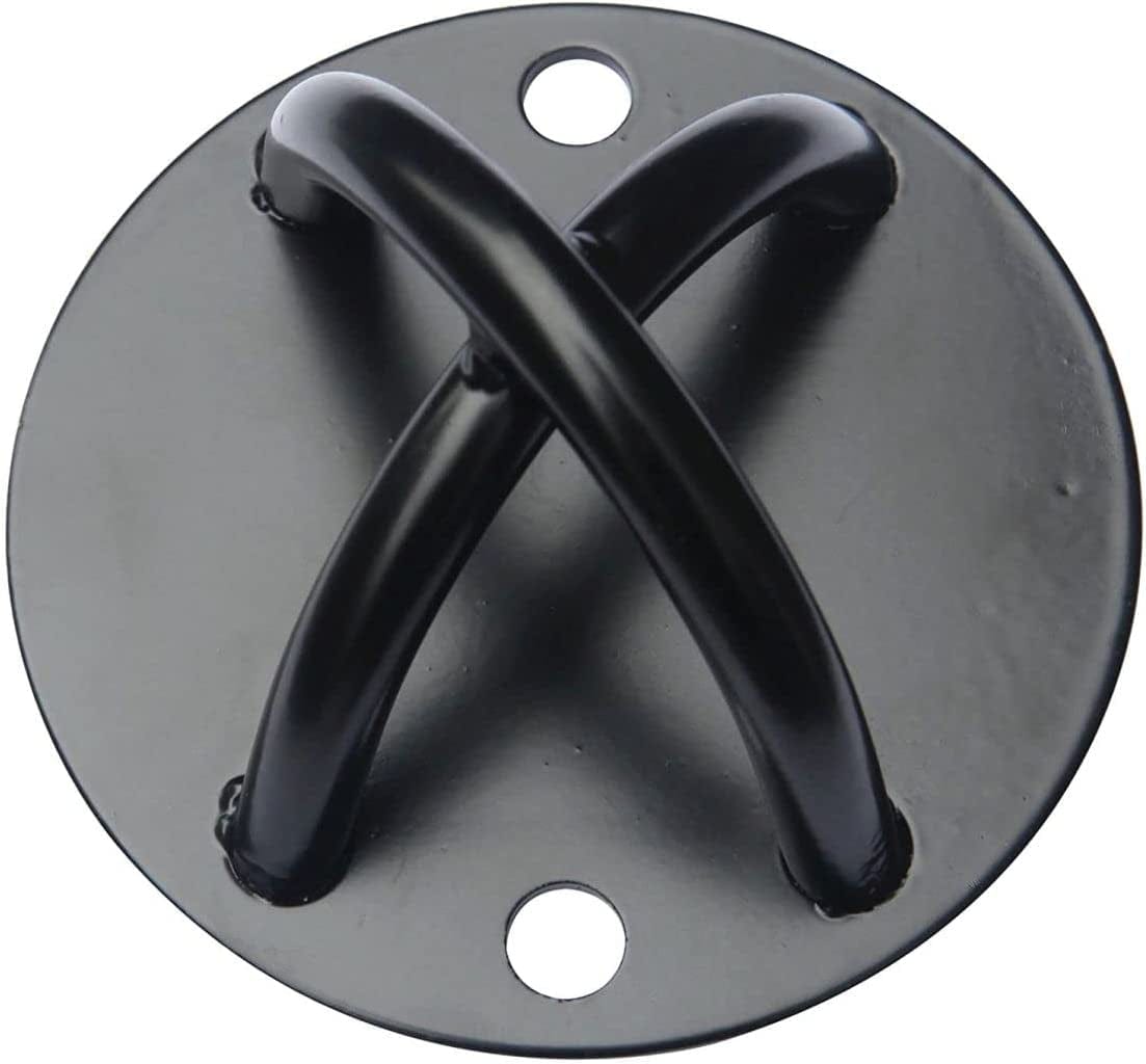 Abrafit Wall/Ceiling Mount for Suspension Straps Crossfit Olympic Rings, Body Weight Strength Training Systems, Yoga Swings Hammocks, Boxing Equipment, Battle Ropes