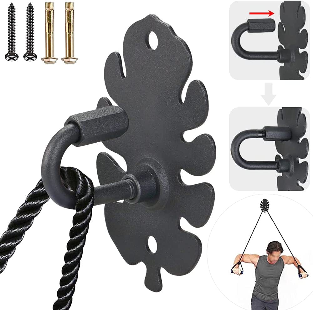 Benelabel Wall Ceiling Mount Bracket for Suspension Strap Trainer, Body Weight Strength Training Systems, Aerial Yoga Swing&Hammock, Resistance Band, Battle Rope, Boxing Equipment