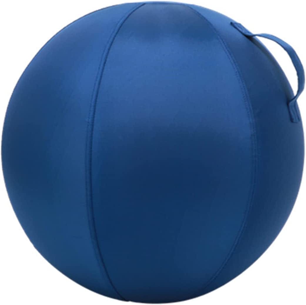 Exercise Ball Cover Yoga Ball Cover Sitting Ball Chair Cover for Birthing Ball Stability Ball Fitness Ball Balance Ball Foldable Machine Washable,Red,29.5In