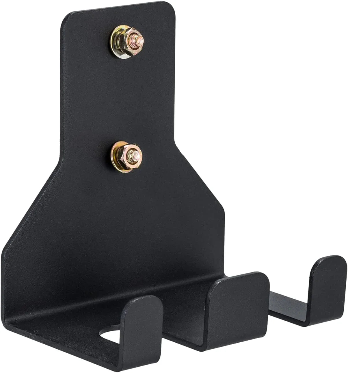 Fitness Barbell Storage Rack Wall Mount, Olympic Wall Mount Barbell Holder, Vertical Hanging Barbell Rack, Black Powder Coated, Curl Bar for Space Saving Commercial or Home Gym Accessory