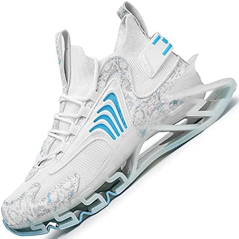 GJUYC Sneakers Shoes for Men Running Shoe Mens Trail Air Fashion Sport Man Athletic Men'S Basketball Walking Casual Hiking Male Black White Blue Size Runner Breathable Women Boys Kids