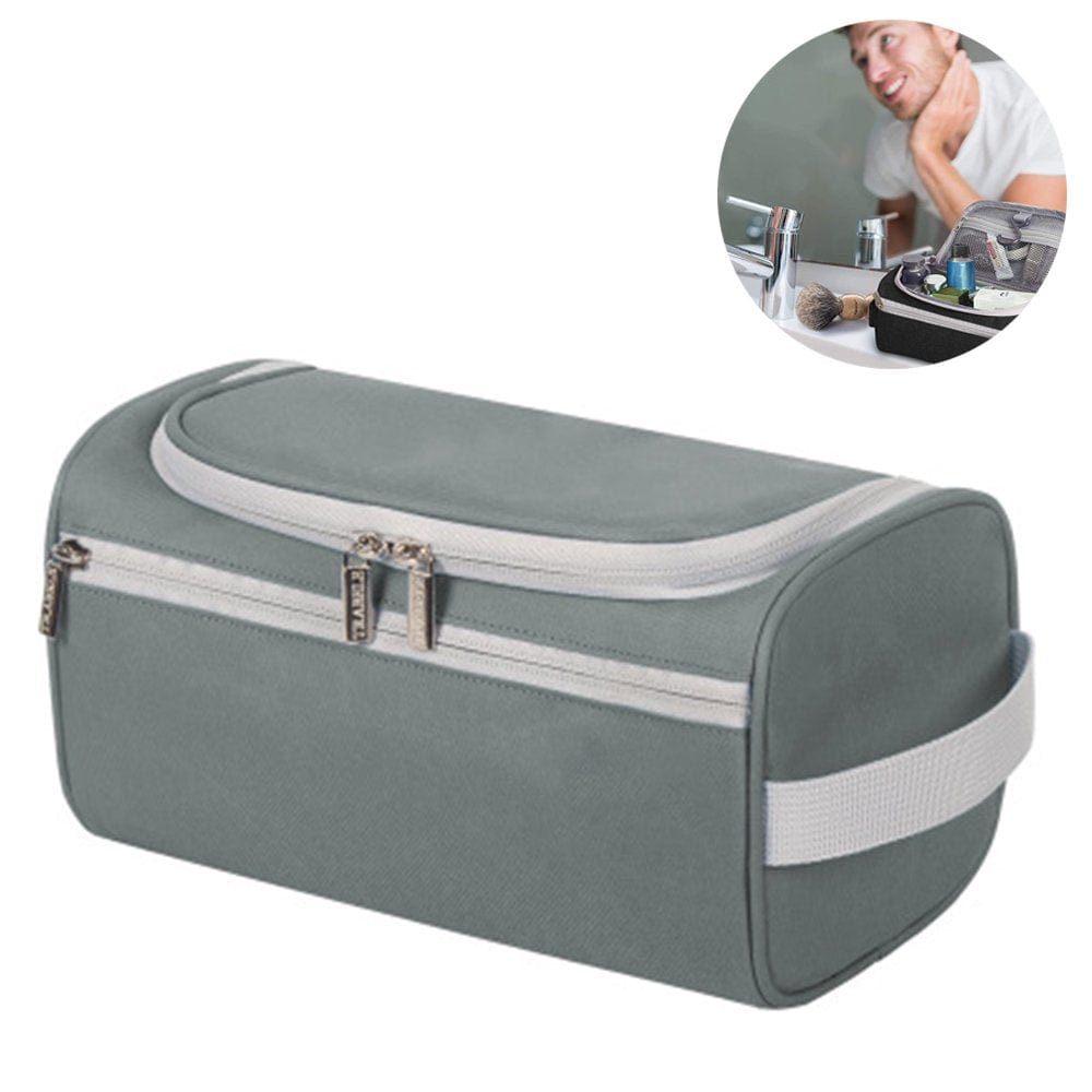 "Hanging Toiletry Bag for Men & Women, Portable Travel Kit Cosmetic Organizer, Waterproof Makeup Shower Bag Shaving Dopp Kit for Travel, Trip, Vacation, Gym, Airplane"