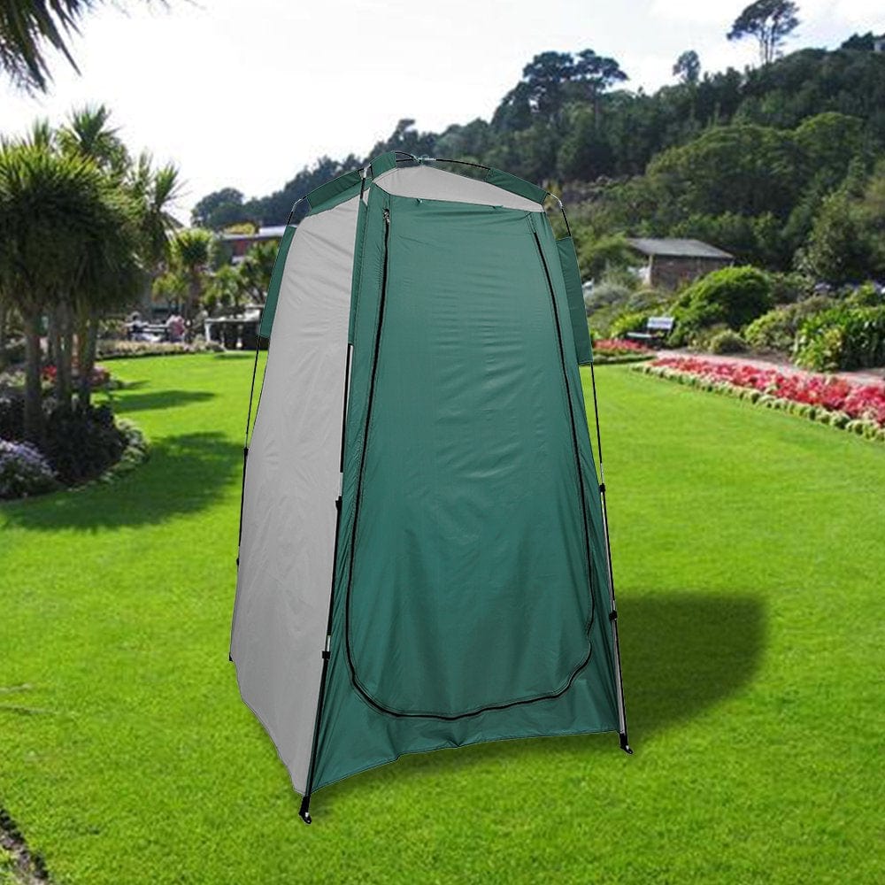 HOTBEST Portable Toilet Shower Tent POP up Camping Outdoor Changing Privacy Room Instant