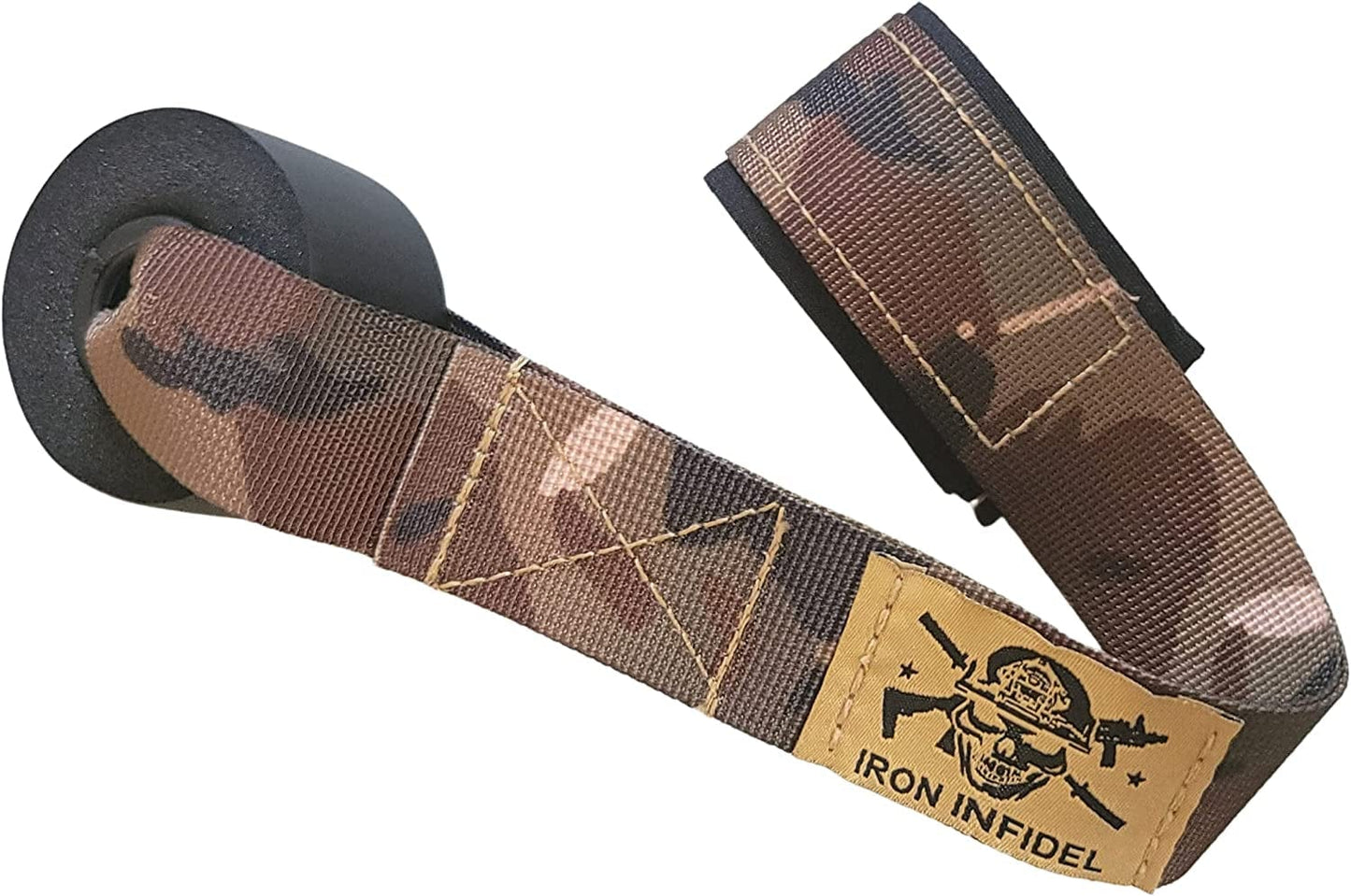 Iron Infidel Resistance Band Handles and Door Anchor for Exercise Bands, Great Accessory for Home Gym Workout Equipment, Can Be Used with Any Pull up Assistance Bands