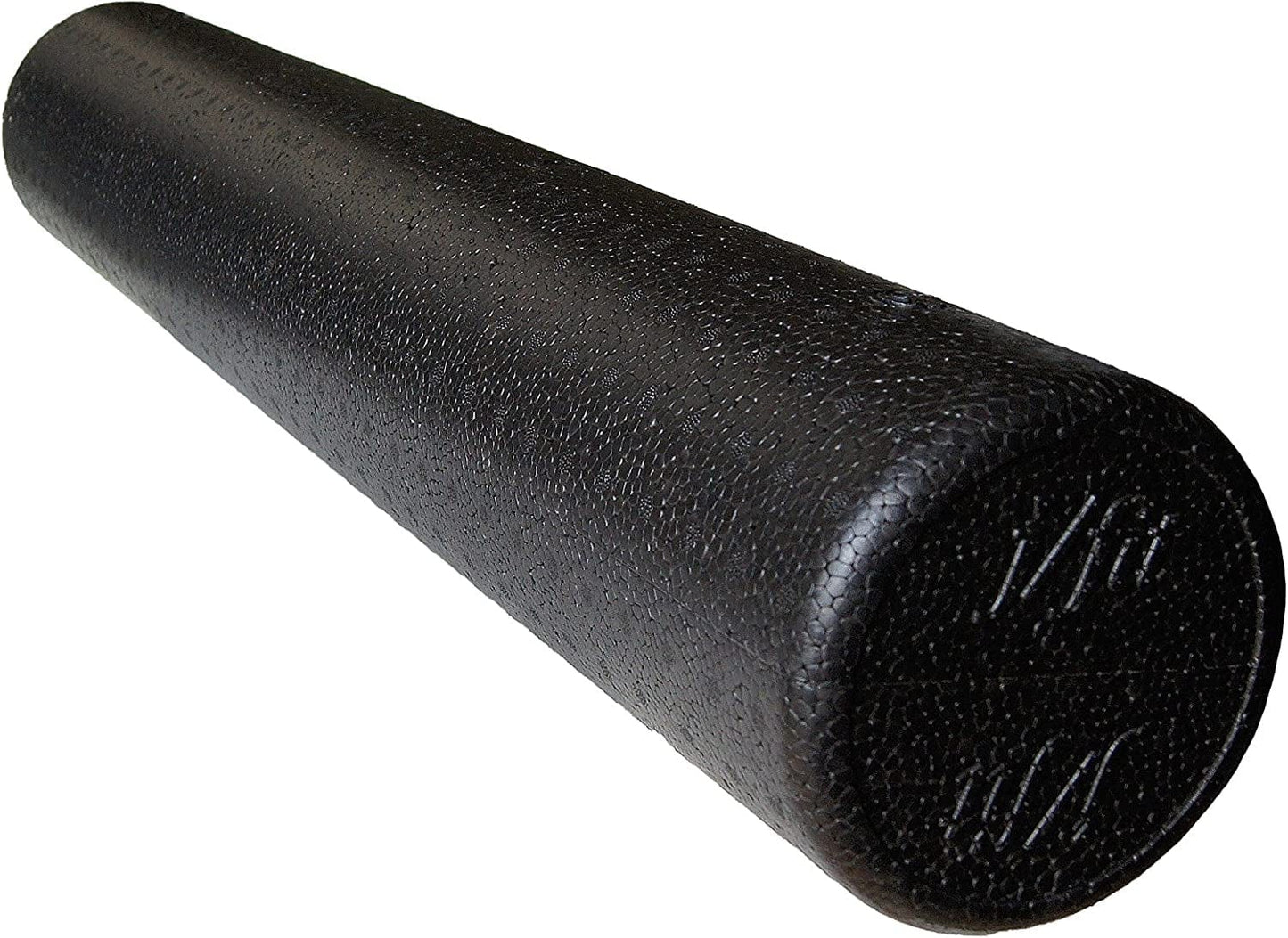 J/Fit Extra Firm Foam Roller- High Density Supreme Roller for Muscle Therapy & Deep Tissue Massage- Myofascial Stress Release - Black, 36-Inch