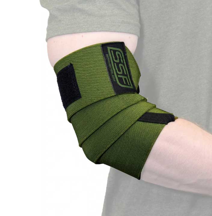 Serious Steel Fitness Stiff Elbow Wraps 47" (Pair)