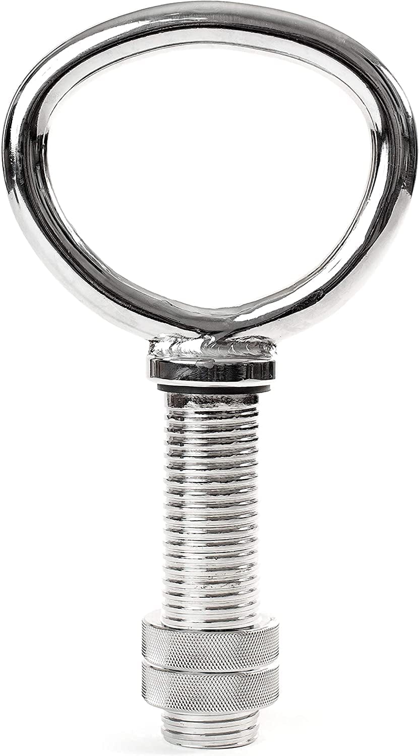 Newme Fitness Adjustable Kettlebell Handle for Strength Training Kettlebells for Weight Plates - Home or Gym Workout- Ergonomic Design for a Comfortable, Non-Slip Grip