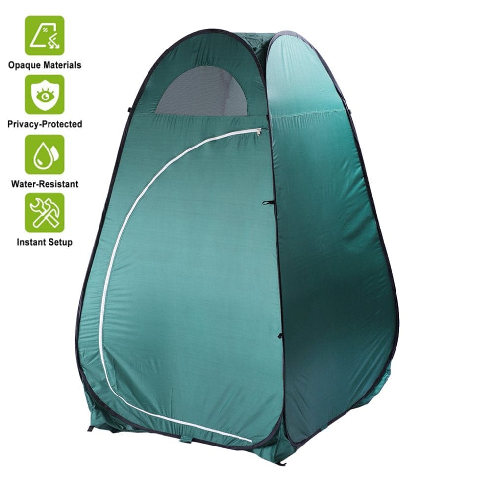 Pop up Pod Changing Room Privacy Tent – Instant Portable Outdoor Shower Tent, Camp Toilet, Rain Shelter for Camping & Beach – Lightweight & Sturdy, Easy Set Up, Foldable - with Carry Bag