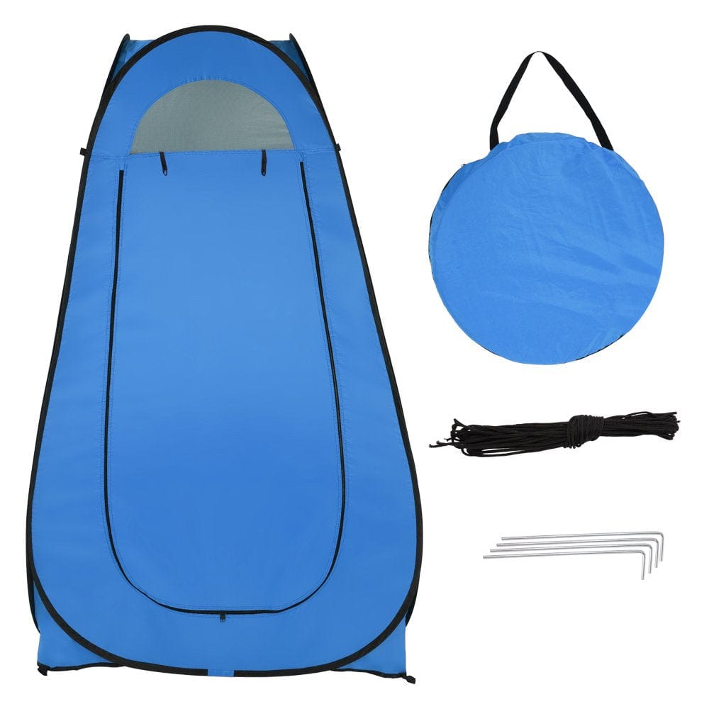 Pop Up/Portable Shower Tent–Instant Portable Outdoor Shower Tent, Camp Toilet, Changing Room Pod, Rain Shelter–Camping and Beach Sun Shelter Picnic Fishing–Easy Set Up, Foldable with Carry Bag
