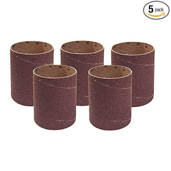 Sanding Sleeves Roller 80-Grit For Use On All Restorer Tools Abrasive 5-Pack