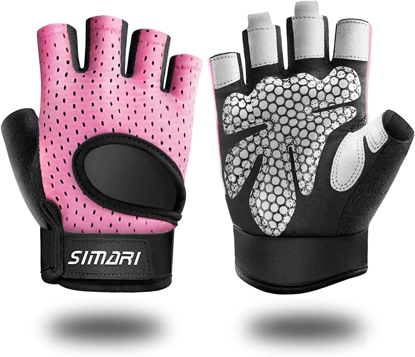 SIMARI Workout Gloves Men and Women Weight Lifting Gloves with Wrist Wraps Support for Gym Training, Full Palm Protection for Fitness, Weightlifting, Exercise, Hanging, Pull Ups