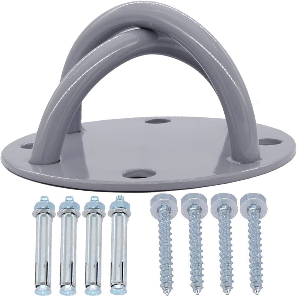 Skyocean Wall Ceiling Mount Bracket for Gym & Home Suspension Straps Anchor for Olympic Rings Fitness Training Yoga Swing Battle Ropes Resistance Band & Boxing Equipment