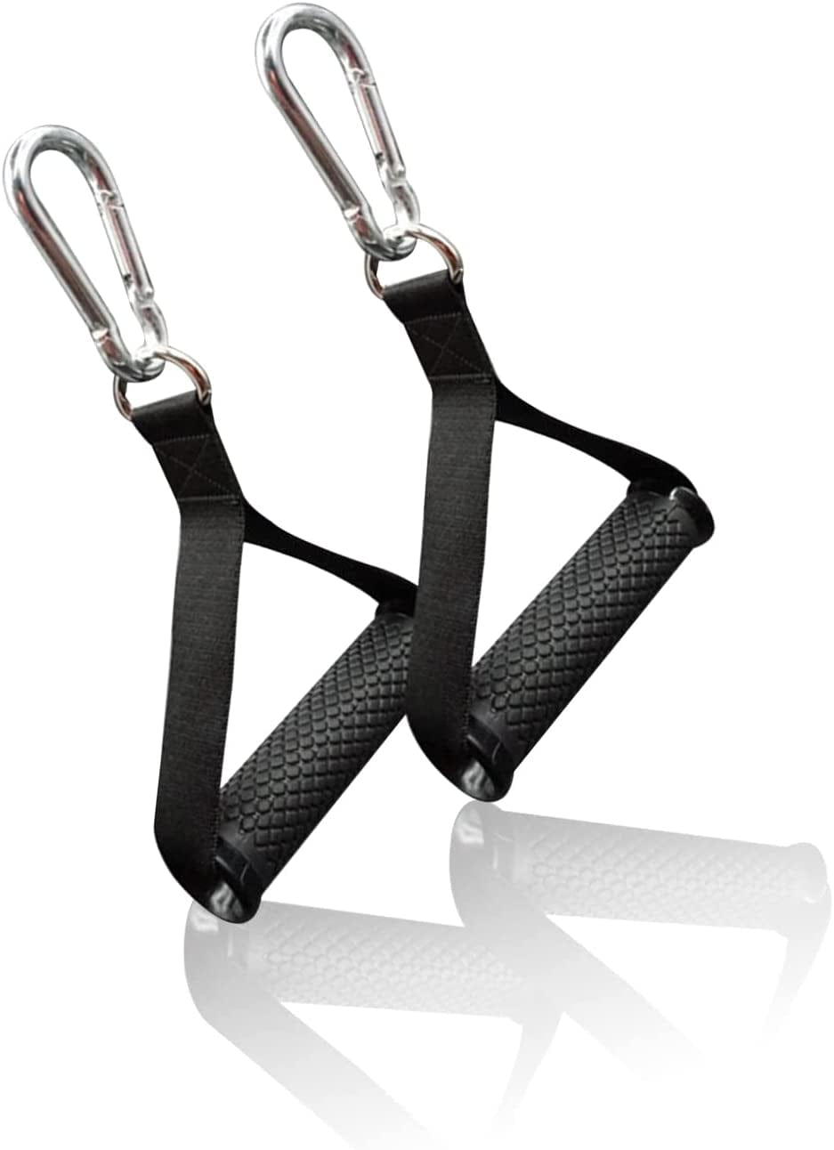 Solid Gym Handles, Thick Cable Machine Handles, Heavy Duty Exercise Handles, Fitness Equipment for Pilates Yoga Strength and Trainer