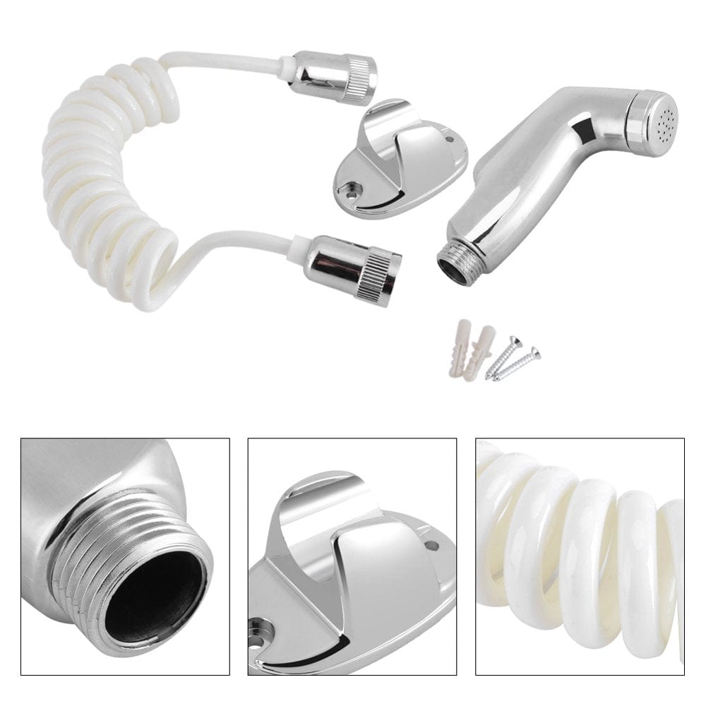 Sprayer Handheld Portable Bidet Sprayer Shower Hose Toilet Bathroom Set