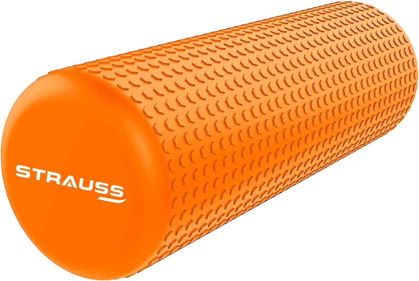 STRAUSS Yoga Foam Roller, 45 Cm, (Orange)