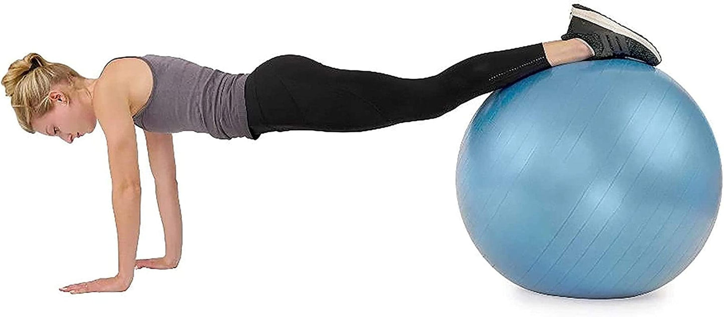 Sunny Health & Fitness Anti-Burst Gym Yoga Exercise Ball in 55 CM, 65 CM and 75 CM