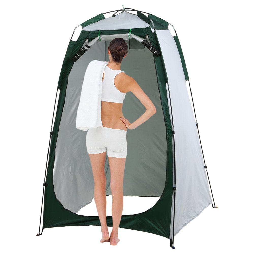 Suzicca Shelter Tent Portable Outdoor Camping Beach Shower Toilet Changing Tent Sun Rain Shelter with Window