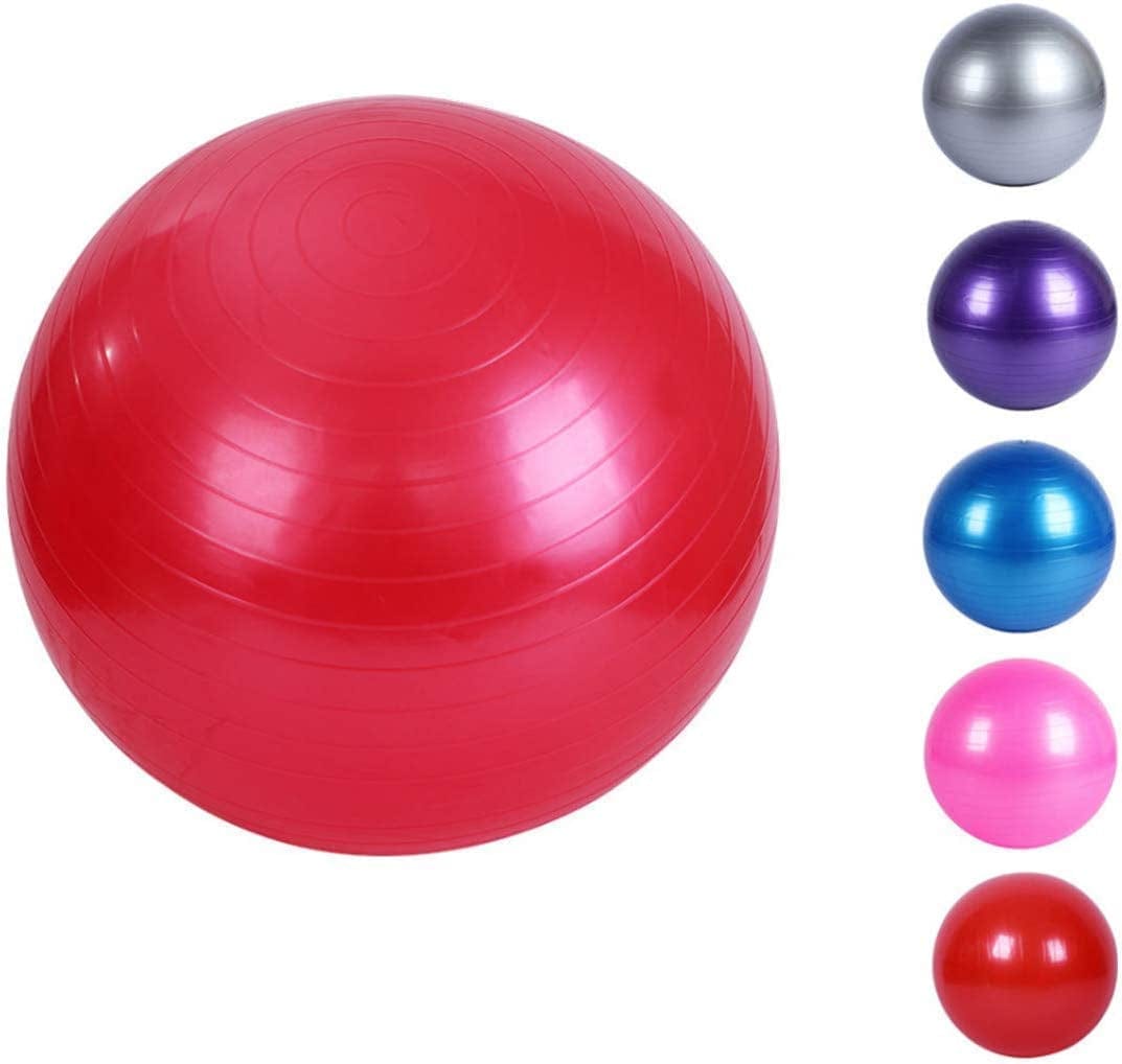 Thickening Total Body Balance Ball Kit - Includes Anti-Burst Stability Exercise Yoga Ball, Workout Program