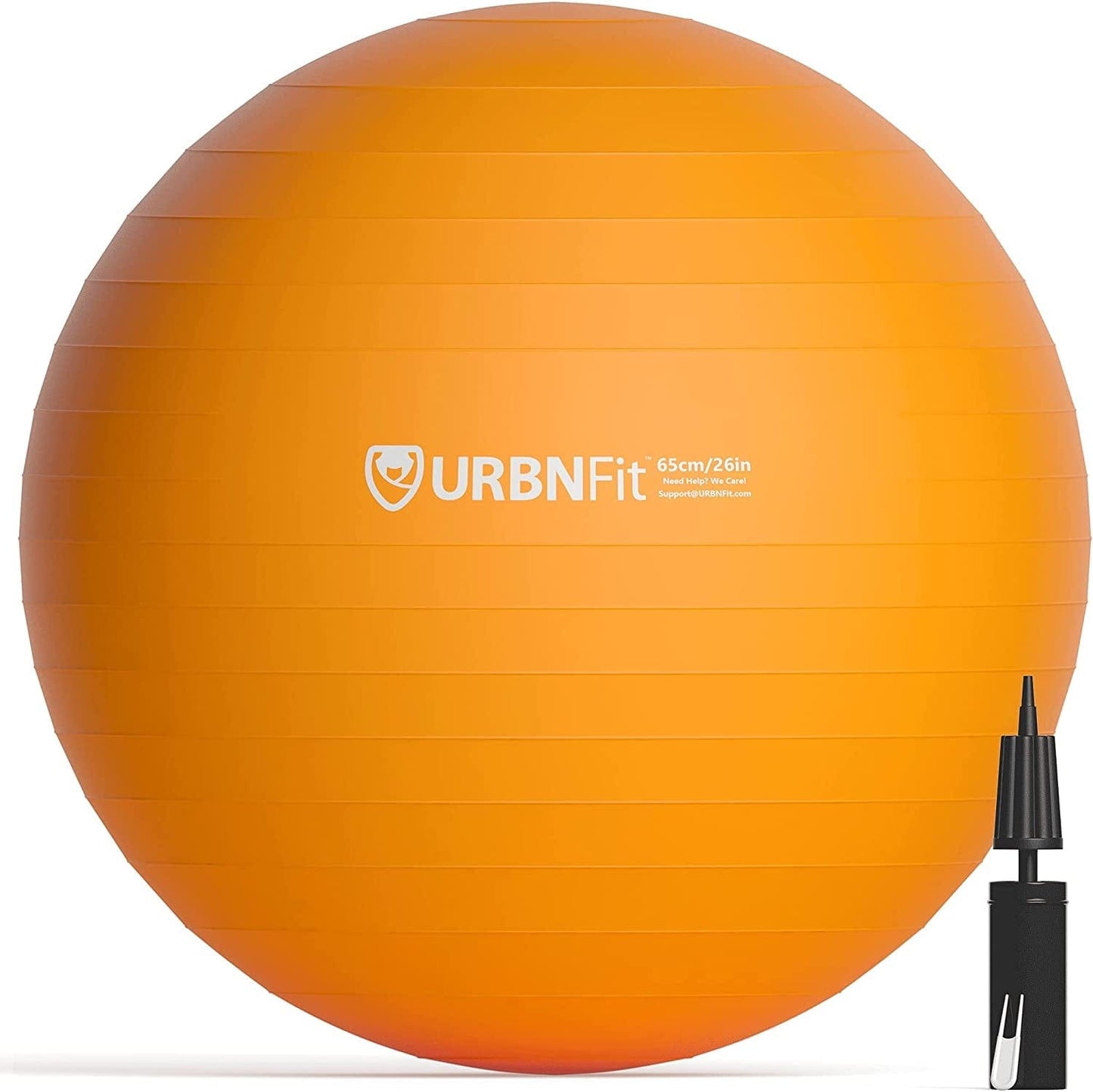 Urbnfit Exercise Ball - Yoga Ball for Workout Pregnancy Stability - Antiburst Swiss Balance Ball W/ Pump - Fitness Ball Chair for Office, Home Gym