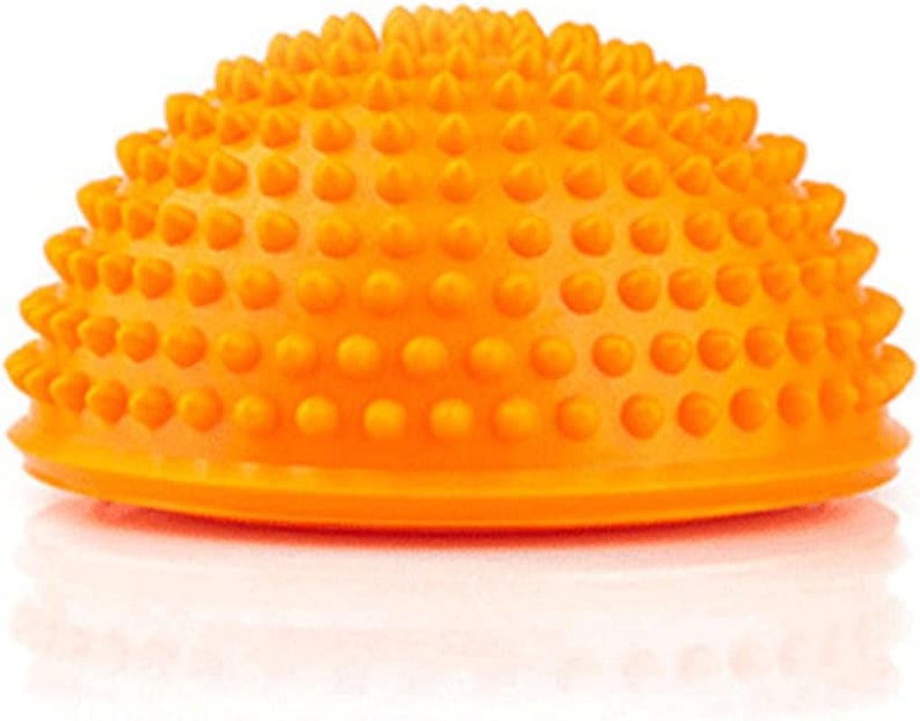 W-Family 2Pcs Anti-Slip Foot Massage Ball Half Ball Massage Mat Exercise Balance Point for Gym Yoga Pilates