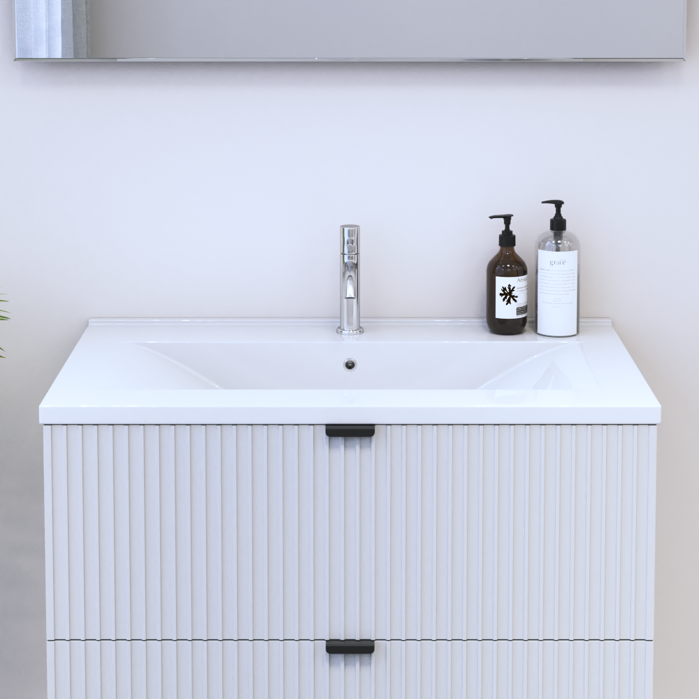 32 Inch Ceramic Drop In Sink - Meble Furniture