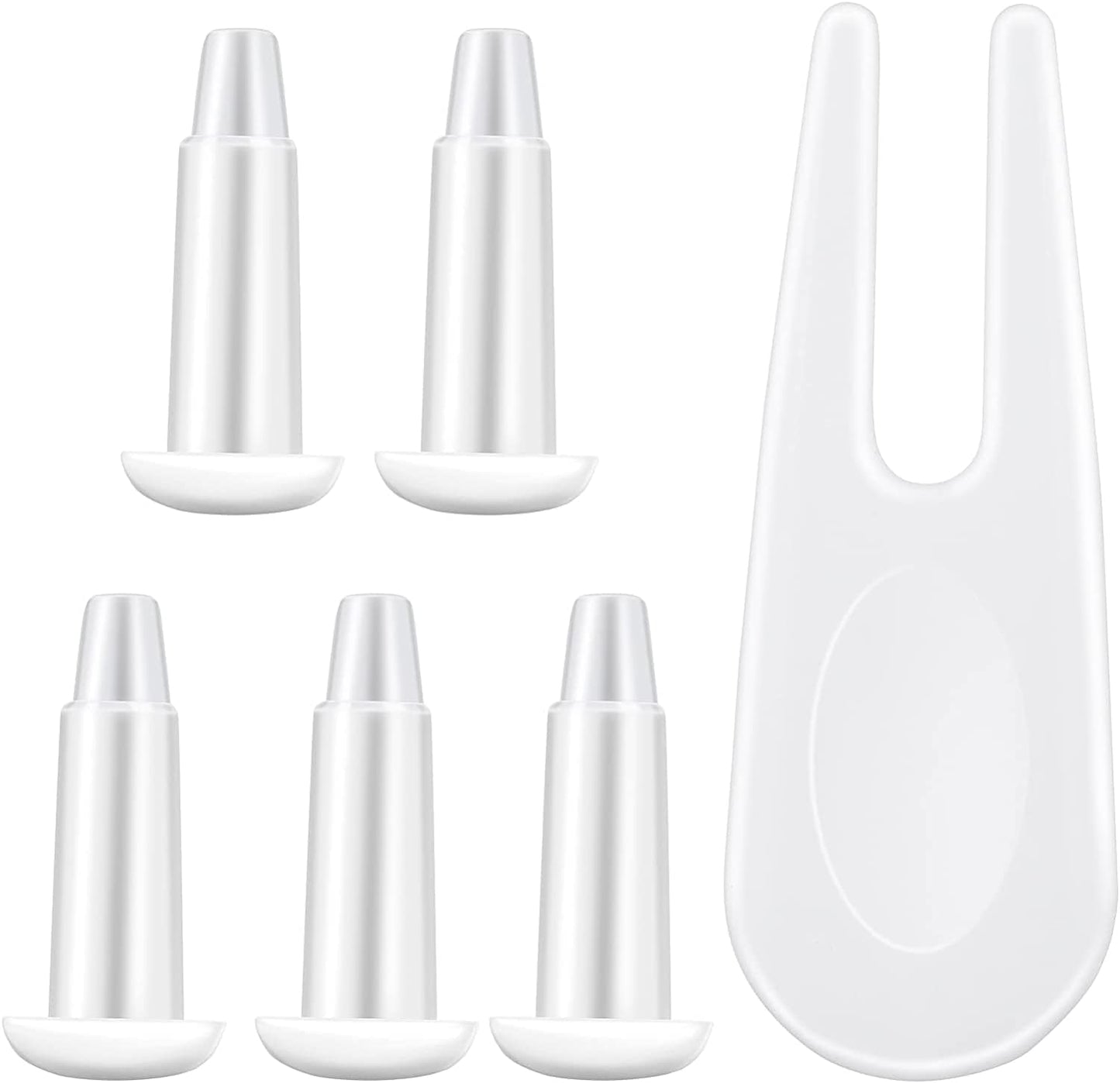 Yolev Yoga Ball Fitness Exercise Ball Air Stopper Plug Pin Adapter Kit, Exercise Ball Plug Replacement Kit