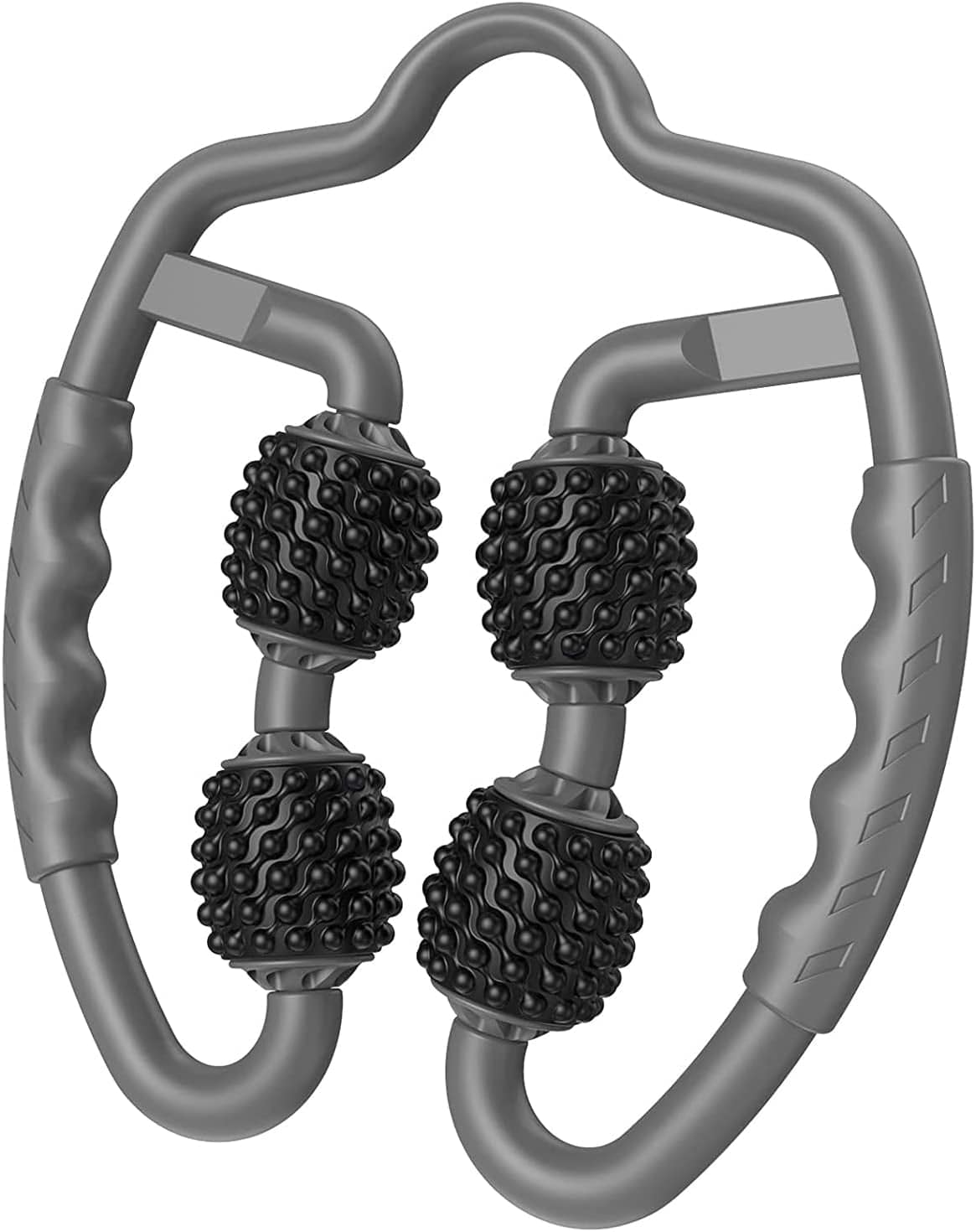 YRYPDQ Muscle Roller, Trigger Point Muscle Roller for Tennis Elbow and Golfer Elbow, Calves, Leg, Arms, Foam Roller Deep Massage Tool for Relieve Muscle Soreness, Stiffness and Tight Muscles (Pink)