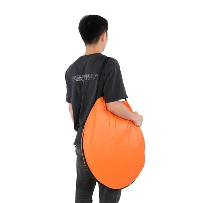 1-2 Person Portable Pop up Toilet Shower Tent Changing Room Dressing Tent Camping Shelter Orange