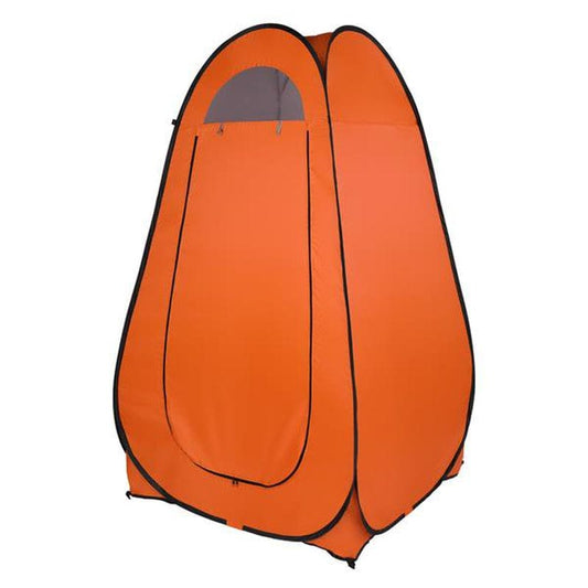 1-2 Person Portable Pop up Toilet Shower Tent Changing Room Dressing Tent Camping Shelter Orange