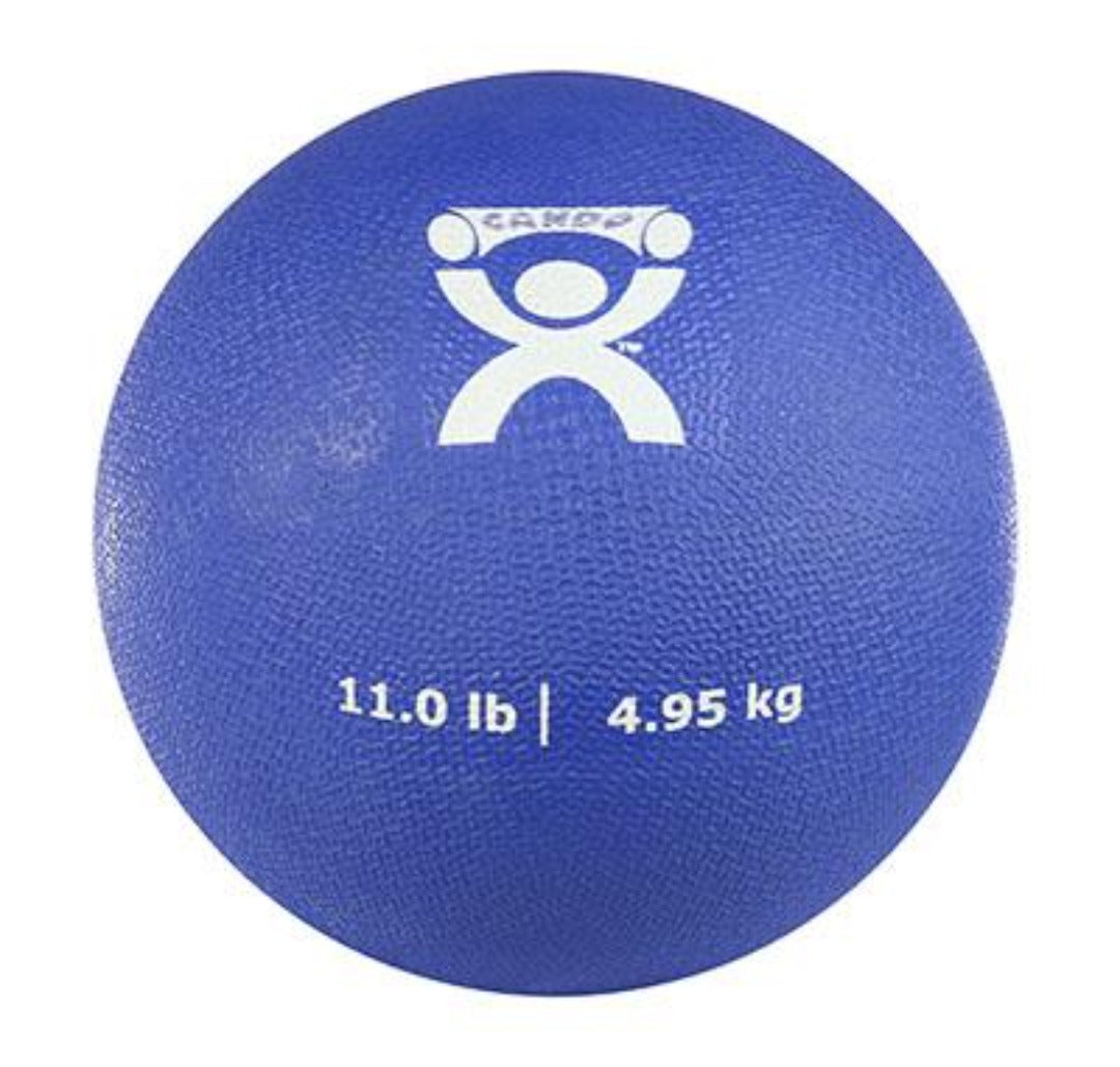 CanDo Soft and Pliable Weighted Medicine Balls - 1 lb to 30 lbs - Senior.com Exercise Balls