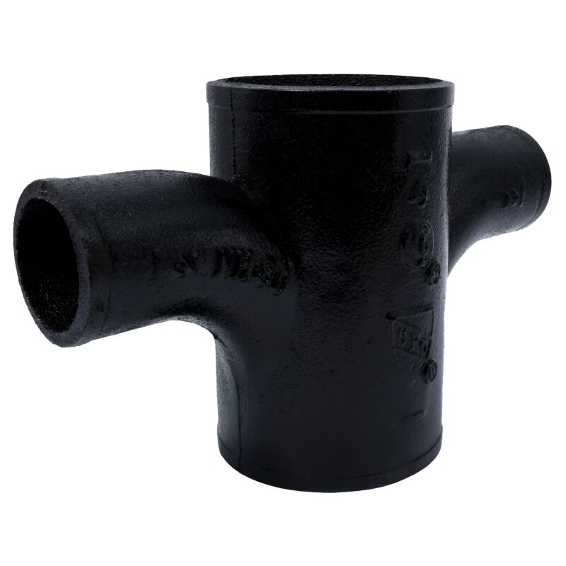 Charlotte Pipe NH-30 42 4X2 Cast Iron No Hub Sanitary Cross
