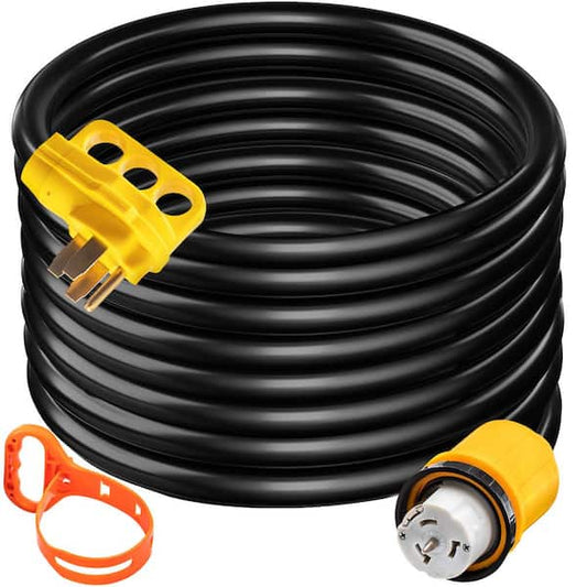 Generator Power Cord 50 Amp 250-Volt 12,000-Watt Cable 10 ft.
