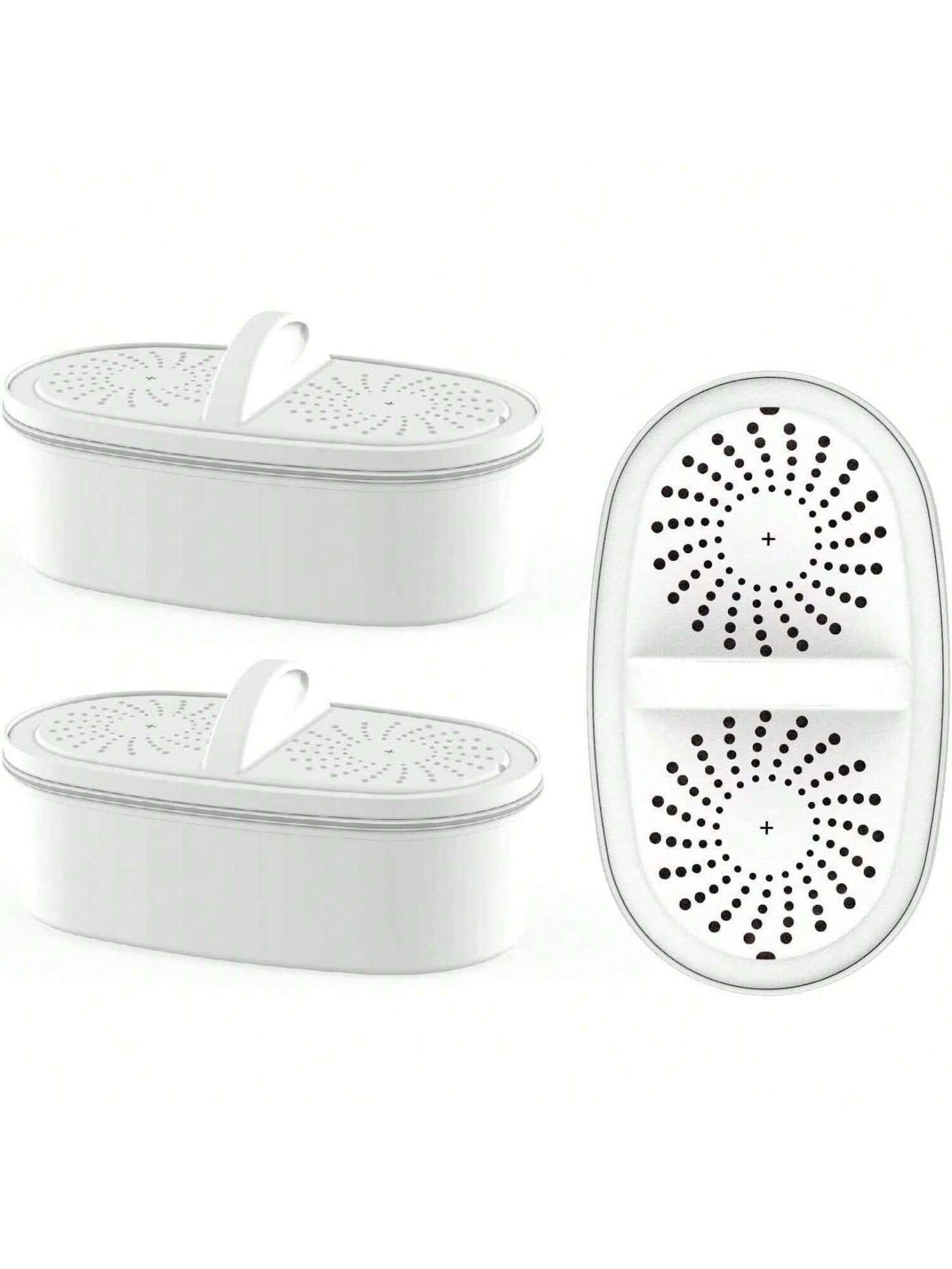 Waterdrop WD-PF-01A Plus Replacement Filters for All Waterdrop Pitcher Filtration System, Reduces PFAS, PFOA/PFOS, Chlorine, Last Up to 3 Months or 200 Gallons (Pack of 3)