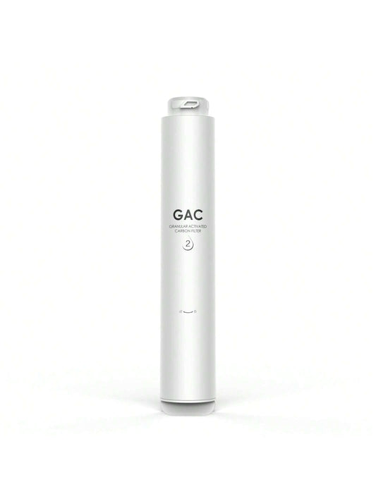 Reverse Osmosis System GAC Filter, Replacement Filter For F3 1000 GPD Reverse Osmosis System Under-Sink, Come With Coconut-Shell Activated Carbon, 12-Month Lifetime