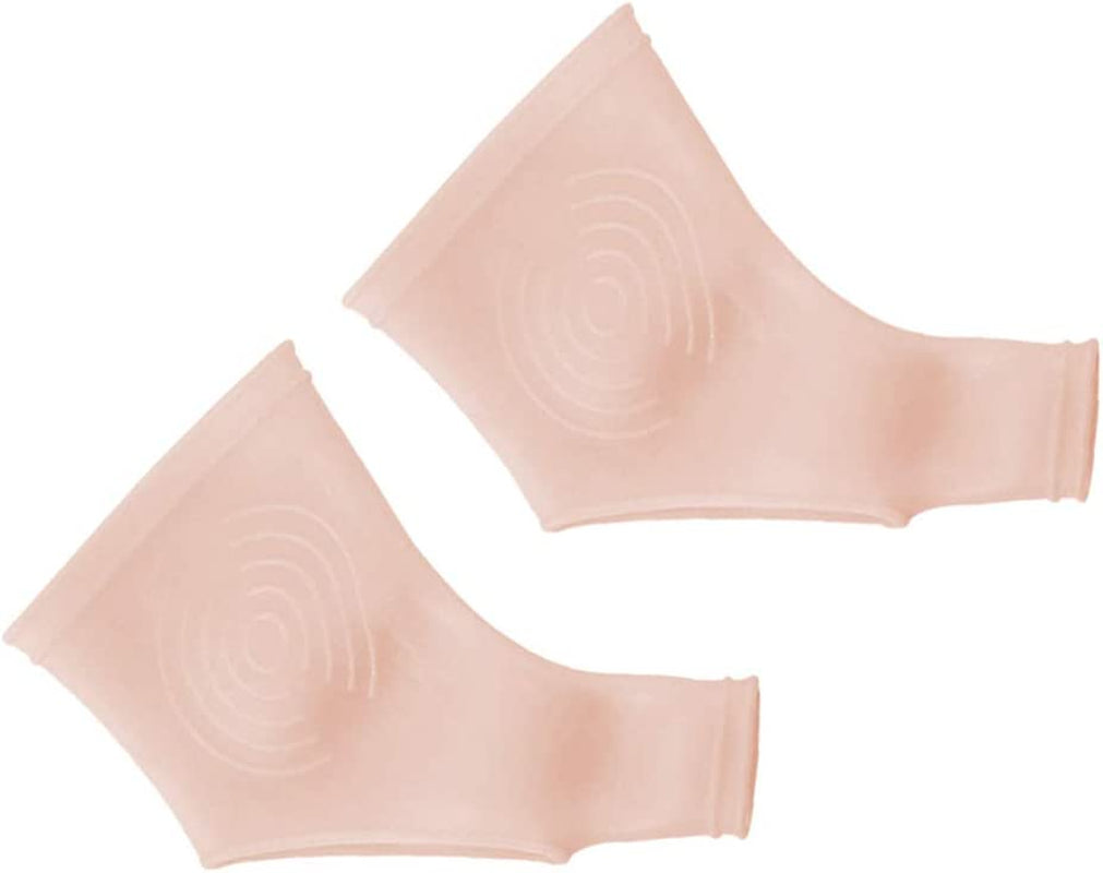 SUPVOX Silicone Wrist Thumb Brace Wrist Support Braces Wrist Hand Thumb Gloves Elastic Soft Wrist Hand Care Support Gloves for Arthritis Typing Pain Relief Size L