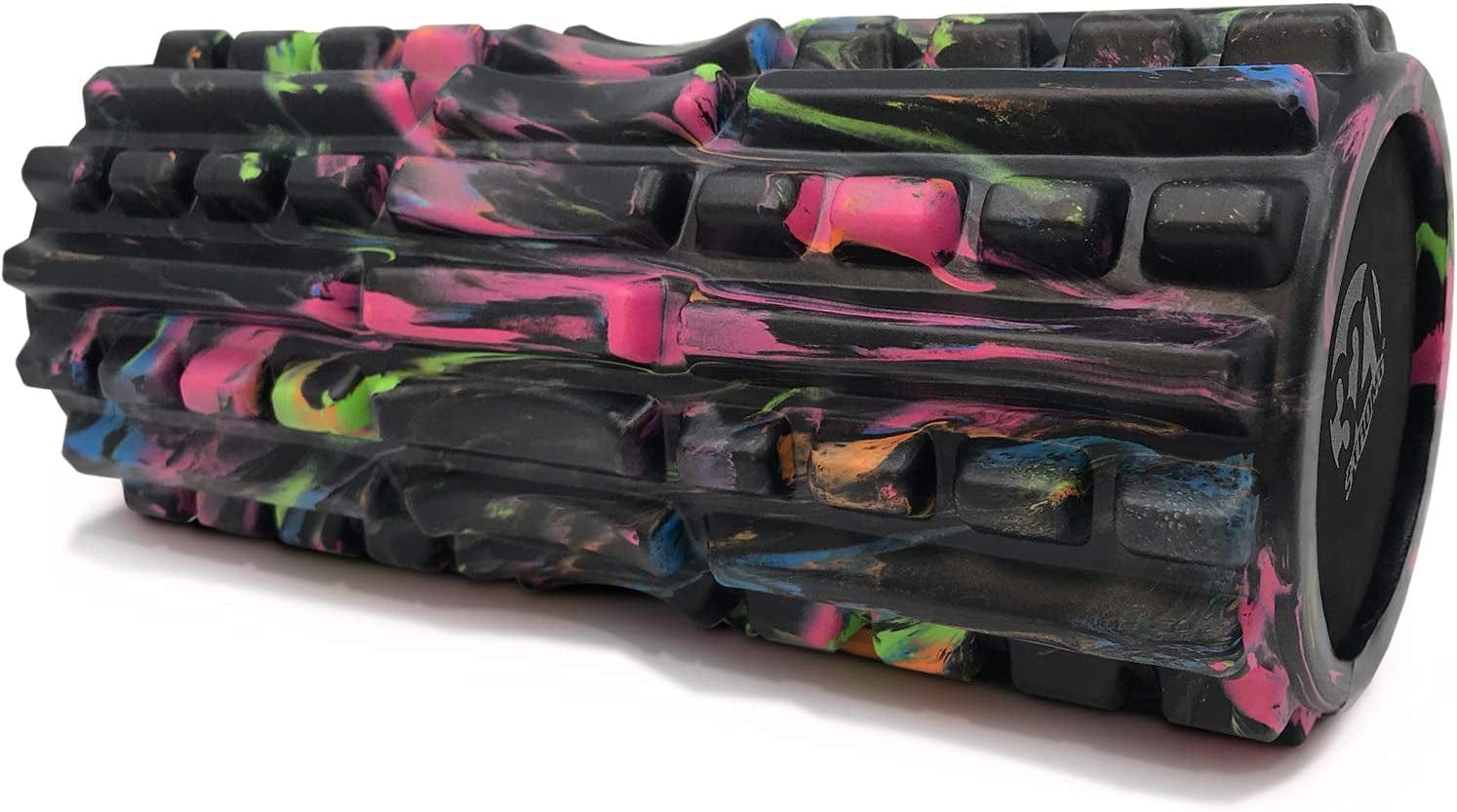 321 STRONG Foam Roller - Extra Firm High Density Deep Tissue Massager with Spinal Channel