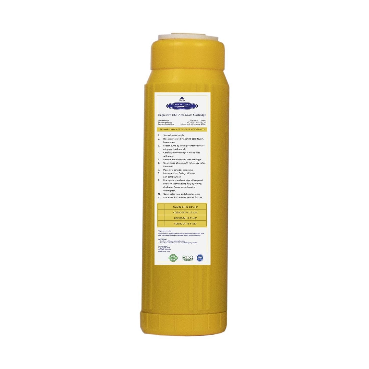 Eaglesorb ES3 Anti-Scale Water Filter Cartridge