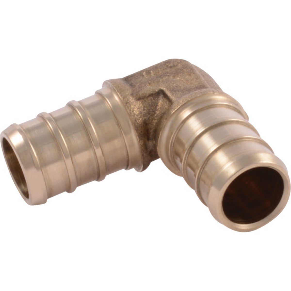 SharkBite 1/2 In. x 1/2 In. Barb 90 Deg. Brass PEX Elbow (1/4 Bend) (25-Pack)