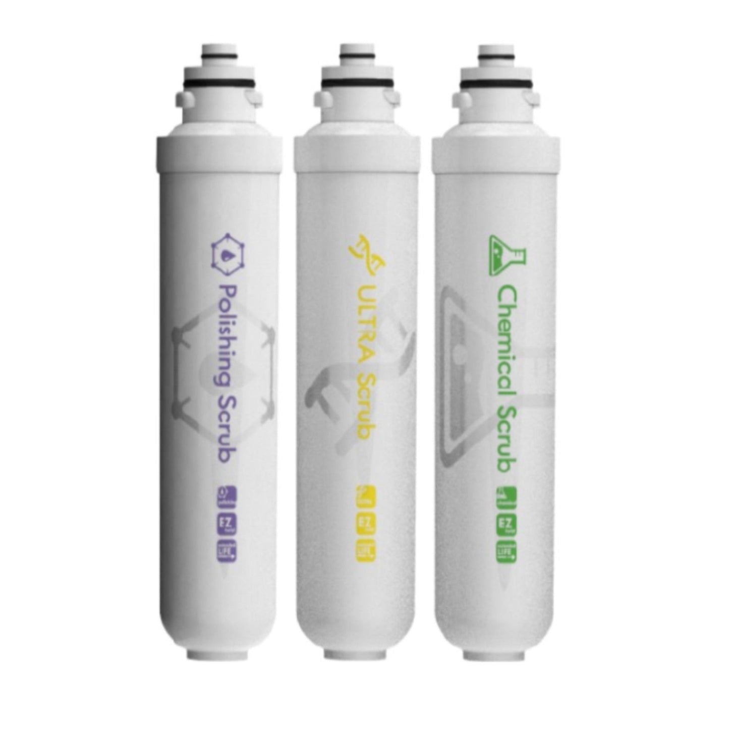 EZ-Twist Replacement Filter Set Compatible With 600,Elite5,Self Cleaning Series