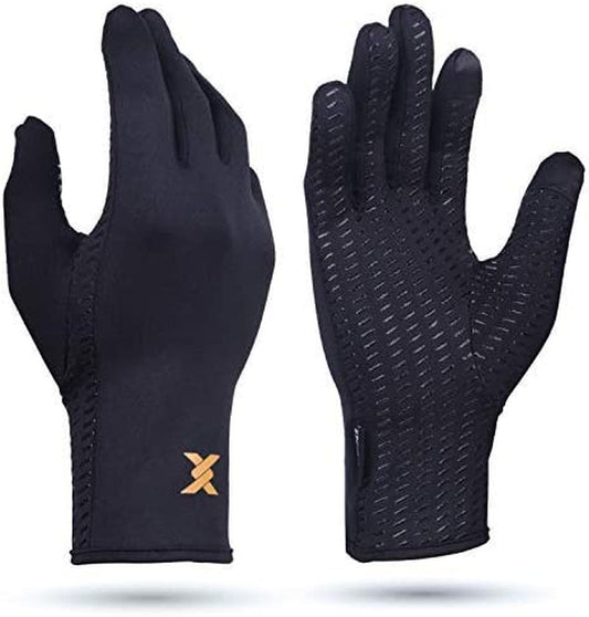 Thx4Copper Infused Compression Arthritis Gloves,Carpal Tunnel, Typing,Support