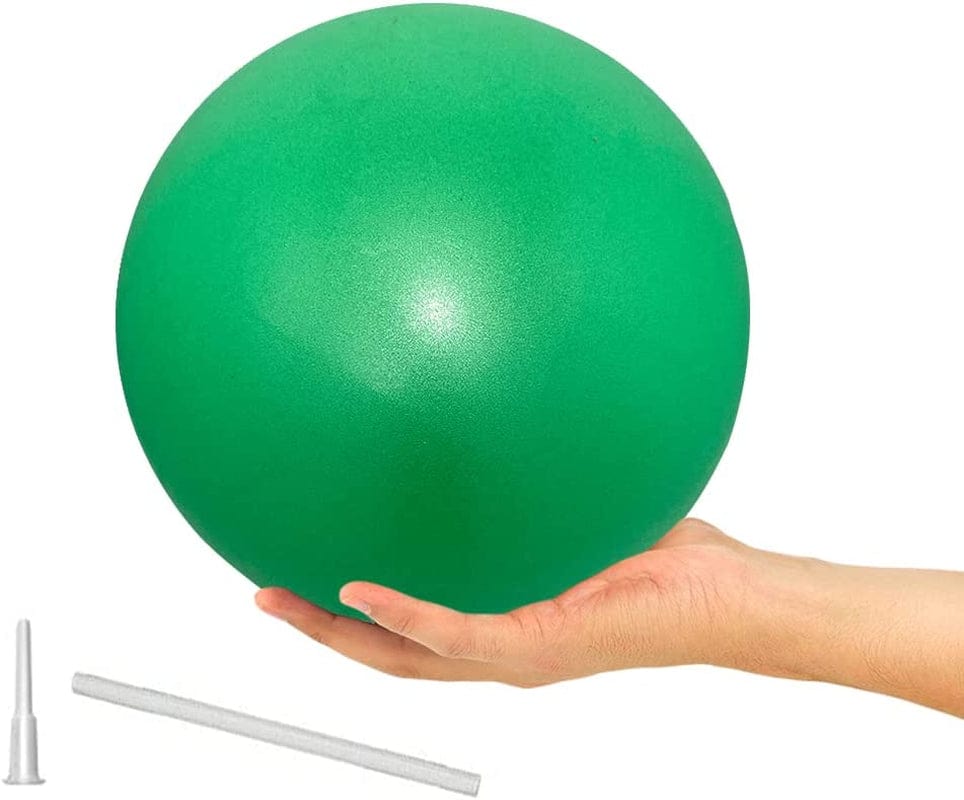 9 Inch Exercise Pilates Ball Mini Exercise Barre Ball for Yoga,Stability Exercise Training Gym anti Burst and Slip Resistant Balls Physical Therapy Improves Balance, Core Strength, Back Pain Posture