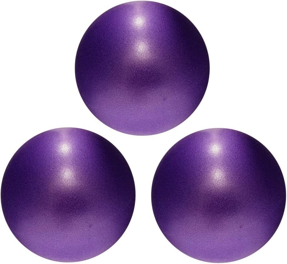 9 Inch Exercise Pilates Ball Mini Exercise Barre Ball for Yoga,Stability Exercise Training Gym anti Burst and Slip Resistant Balls Physical Therapy Improves Balance, Core Strength, Back Pain Posture